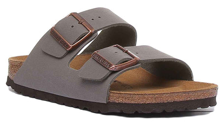 Birkenstock Arizona sandalen | stone Birko-Flor voor dames
