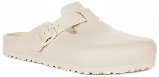 Birkenstock Boston Clogs | Stone EVA for Men - Regular Fit