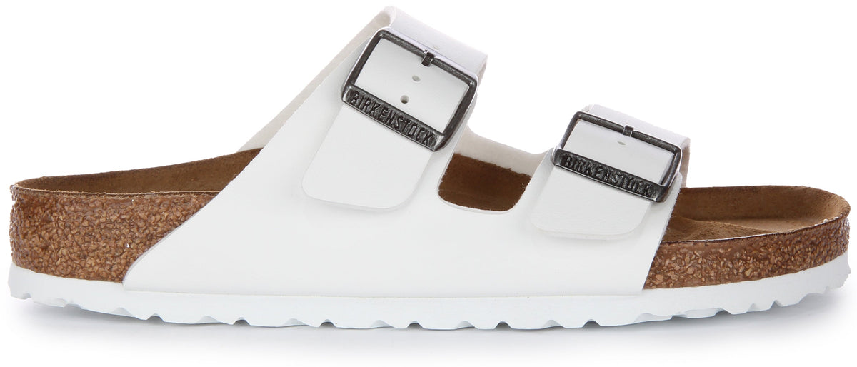 Sandalias Birkenstock Arizona | Birko-Flor blanca para mujer